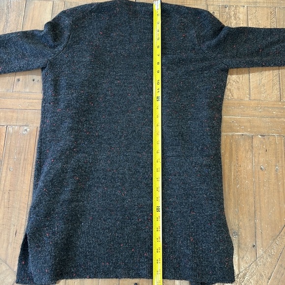 Madewell donegal Kent cardigan coziest knit dark gray - Picture 11 of 12